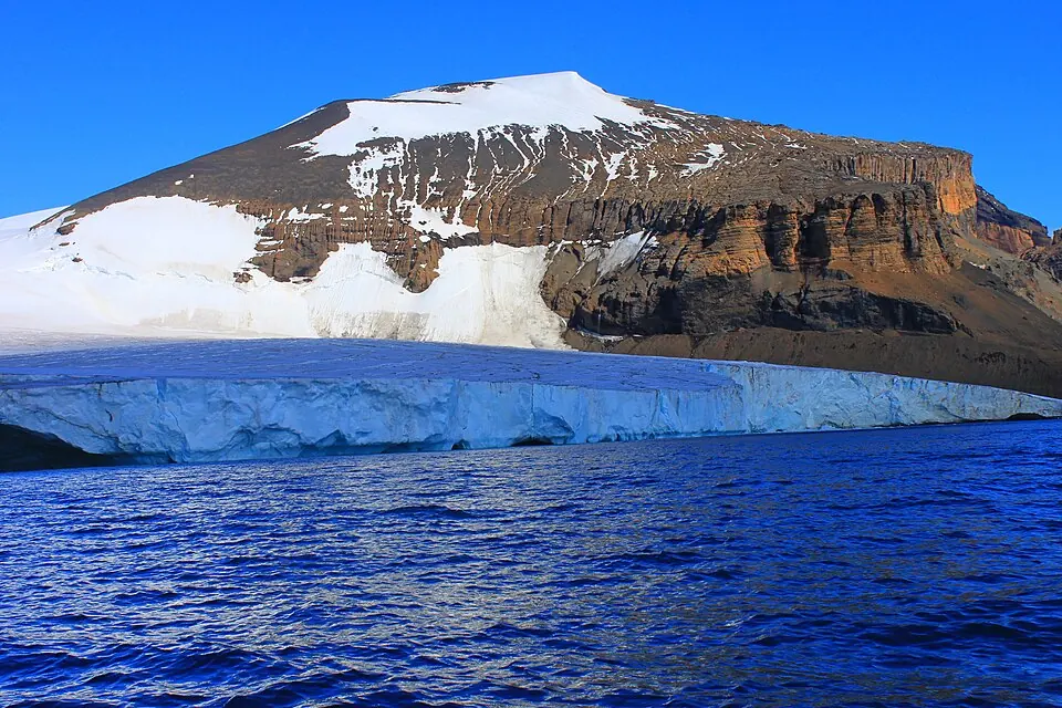 Photograph of Brown Bluff, Antarctica