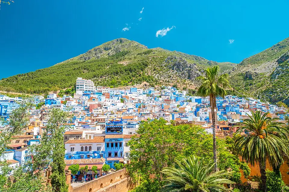 Photograph of Chefchaouen, Morocco