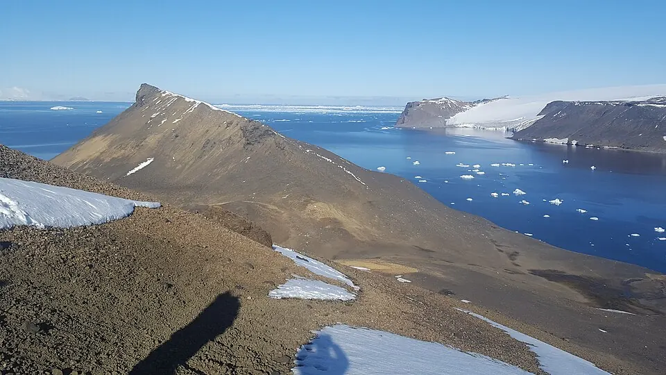 Photograph of Devil Island, Antarctica