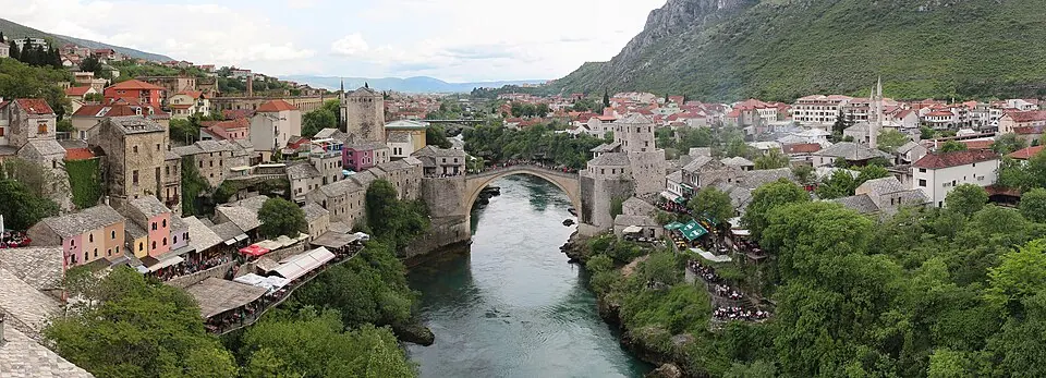 Photograph of Mostar, Bosnia and Herzegovina