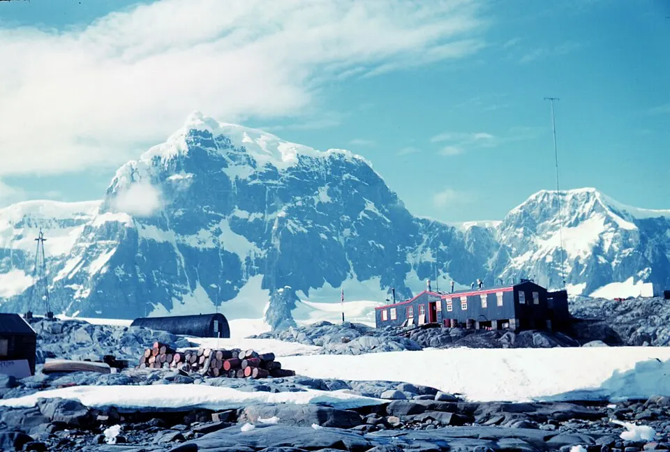 Photograph of Port Lockroy, Antarctica