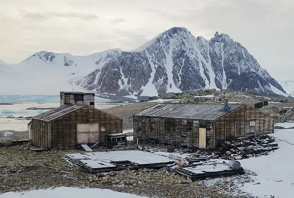 Photograph of Stonington Island, Antarctica