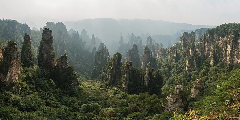 Photograph of Wulingyuan, China
